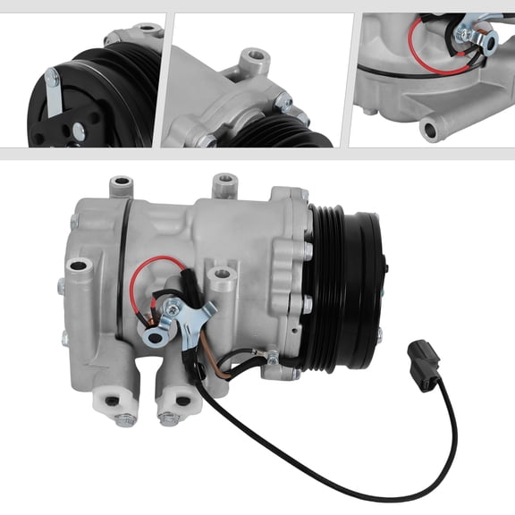 12V Refrigeration CO 3057AC Compressor A/C Compressor Kit Compressor Assembly for 1994-1995 Honda Civic 1.5L