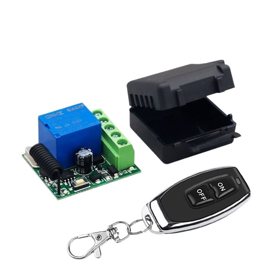 12V Remote Control Switch Wireless Relay Receiver Mini Module Remote Controller ,Universal Remote Adapter