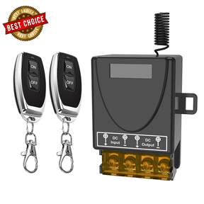 12V Remote Switch Wireless, DC12V/24V/48V/72V 30A Relay RF Control Switch with