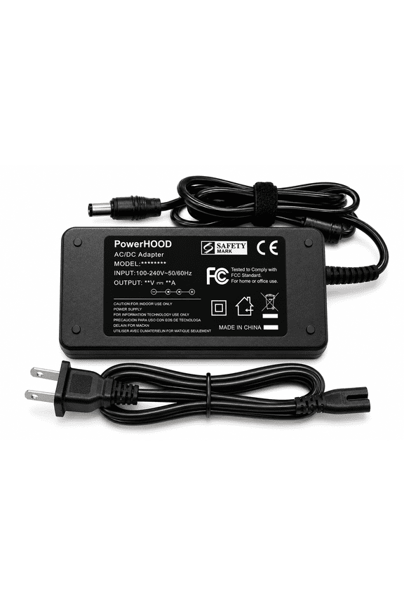 12V Replacement Adapter Compatible with Drobo DRO4D-D DR04D-D DRO4DD DR04DD DRO4D-U DR04D-U DRO4DU DR04DU Array Network Storage DAS Hard Disk Drive HDD NAS