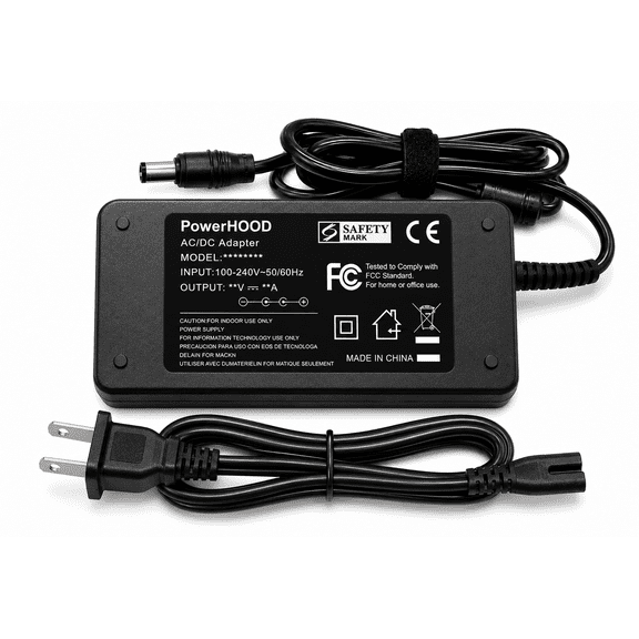 12V Replacement Adapter Compatible with Drobo DRO4D-D DR04D-D DRO4DD DR04DD DRO4D-U DR04D-U DRO4DU DR04DU Array Network Storage DAS Hard Disk Drive HDD NAS