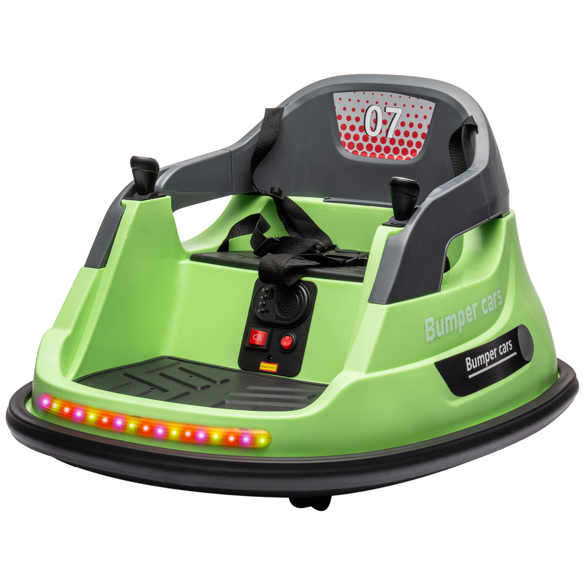 12V Ride on Bumper Car for Kids, Battery Powered Ride On Cars, Toddler