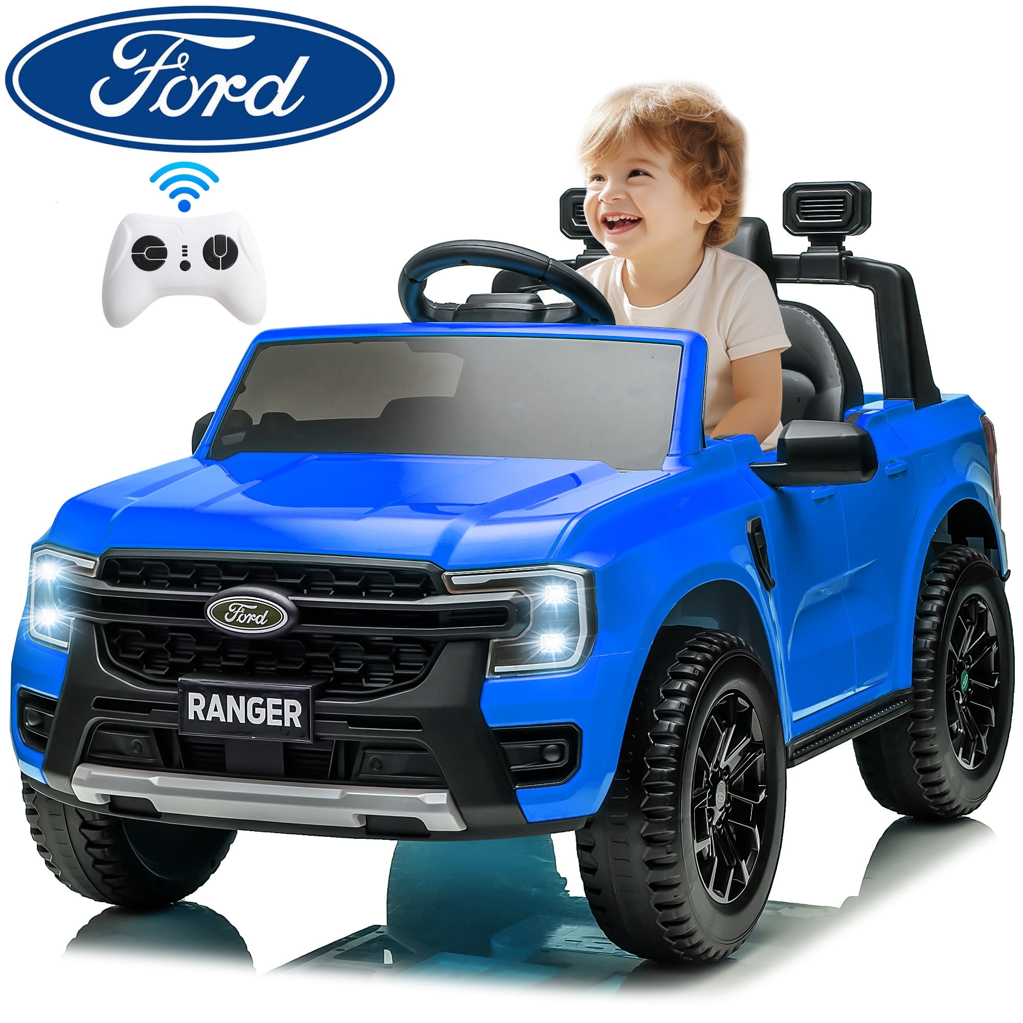 Powered Ride on Cars with Remote Control, Ford Bangladesh Ubuy