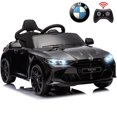 thumbnail image 1 of 12V Ride on Cars with Remote Control, Licensed BMW M4 Battery Powered Ride on Toys for Kids Boys Girls Gifts, Kids Electric Cars Vehicle with Music, Bluetooth, Story, USB/MP3 Port, LED Light, Black, 1 of 7