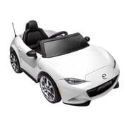 12V Ride On Powered Wheels Car Mazda Licensed MX-5 Electric Car for Kids w/ Parental Remote Control LED Lights Bluetooth Music