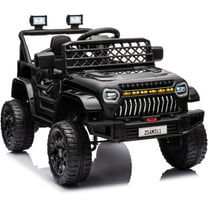 12V Ride-On Truck Car | Battery-Powered Electric Vehicle with Remote Control, Spring Suspension & LED Lights