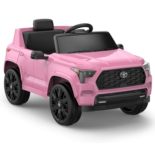 12V Ride on Truck Car, Licensed Toyota Kid Cars Battery Powered Kids