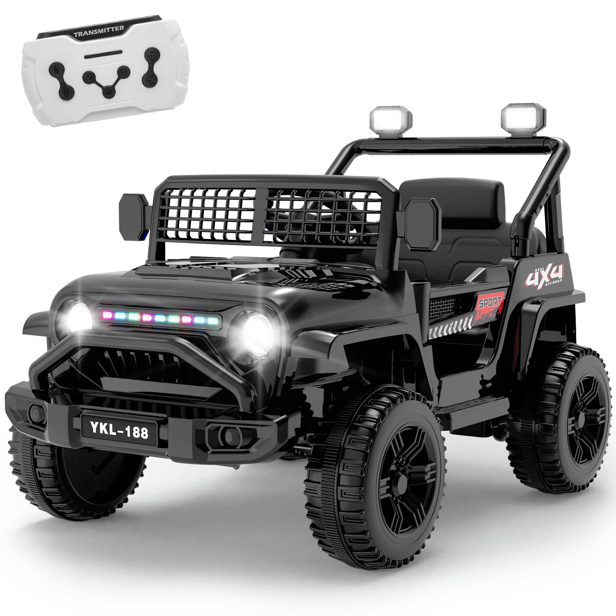 12V Ride on Toys for Toddlers, Ride on Car with Parent Remote Control ...