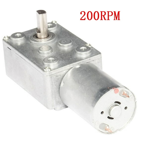 12V Screw Gear Motor Slow Runner Gear Motor Torque Motor 0.6-200Rpm