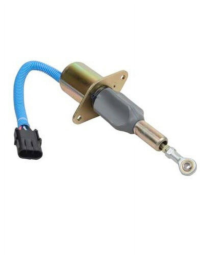 12V Shut Down Solenoid Fits Hyundai R300 Komatsu Pc360-7 Cummins 6Bt ...