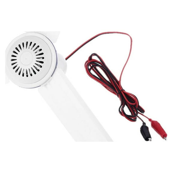 12V Silent Ceiling Fan 19.6inch Camping Tent Hanging Fan for Outdoor Home Picnic