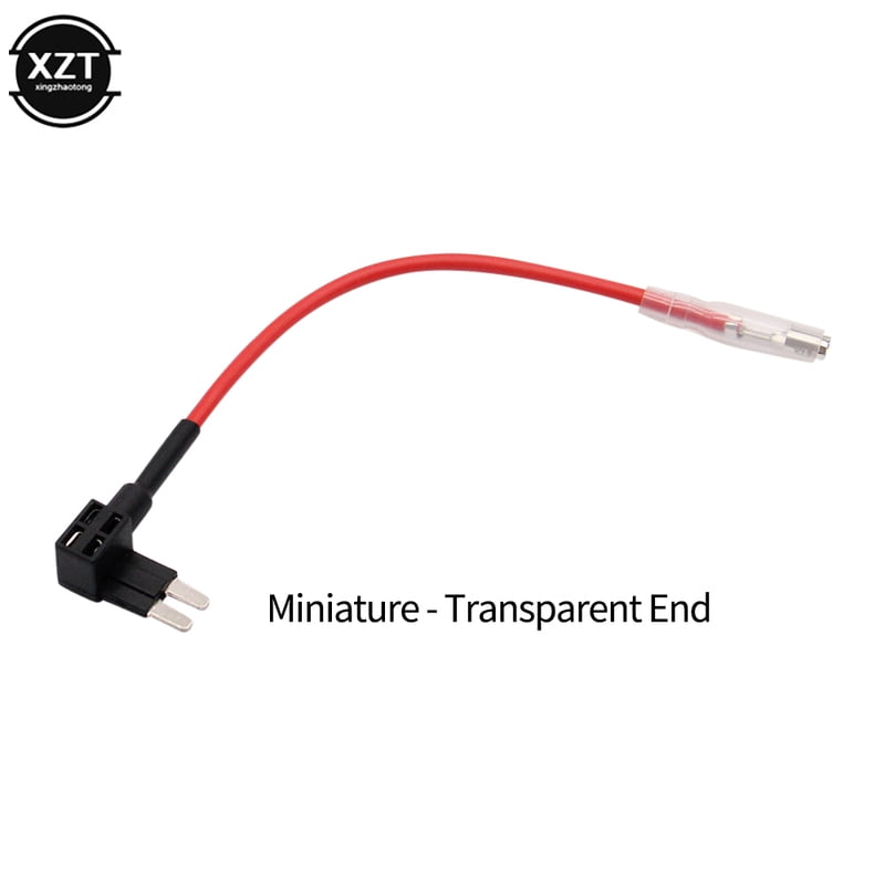 12V Small Size Car Fuse Holder Add-a-circuit TAP Adapter with 20A ...