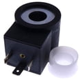 thumbnail image 1 of 12V Solenoid Valve Coil 6306012 3 Prong DIN Connector DC Size 08 for HydraForce Stem Series 08 80 88 98, 1 of 5