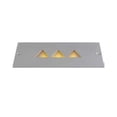 thumbnail image 1 of 12V Step Light 3 Tria Up, Yellow, 1 of 1