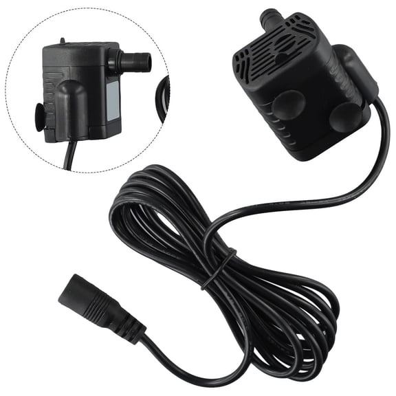 12V Submersible Water Pump with 0.5m Wire, Powerful and Versatile Replacement Pump for Aquariums and Gardens