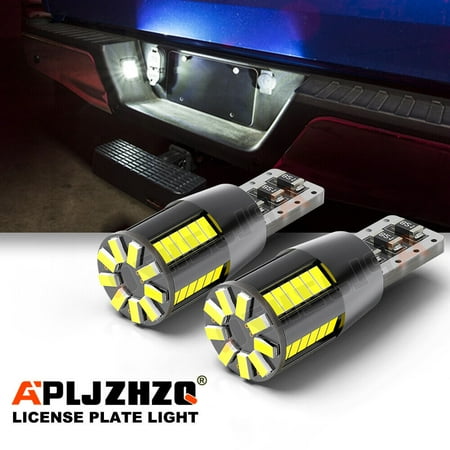 12V T10 194 168 W5W Led License Plate Light White CANBUS Wedge Light Bulb
