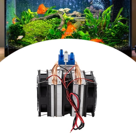 12V Thermoelectric Cooler Water Chiller Cooling System for Fish Tank 10-30L Cool