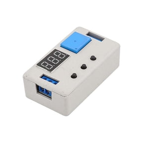 12V Timer Relay,0.1s to 999 min 50mA On-Off Digital Delay Relay with LED Display