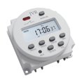 12V Timer Relay Switch AC/DC Solar Battery 16 Schedule Programmable ...