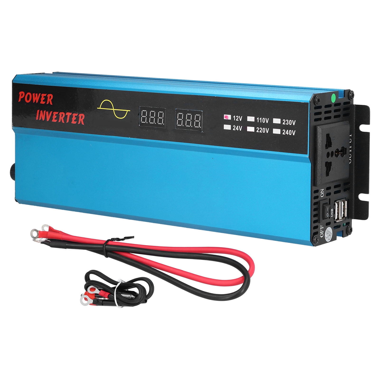 12V To 110V Inverter, Light Weight Intelligent Filtering Thermal