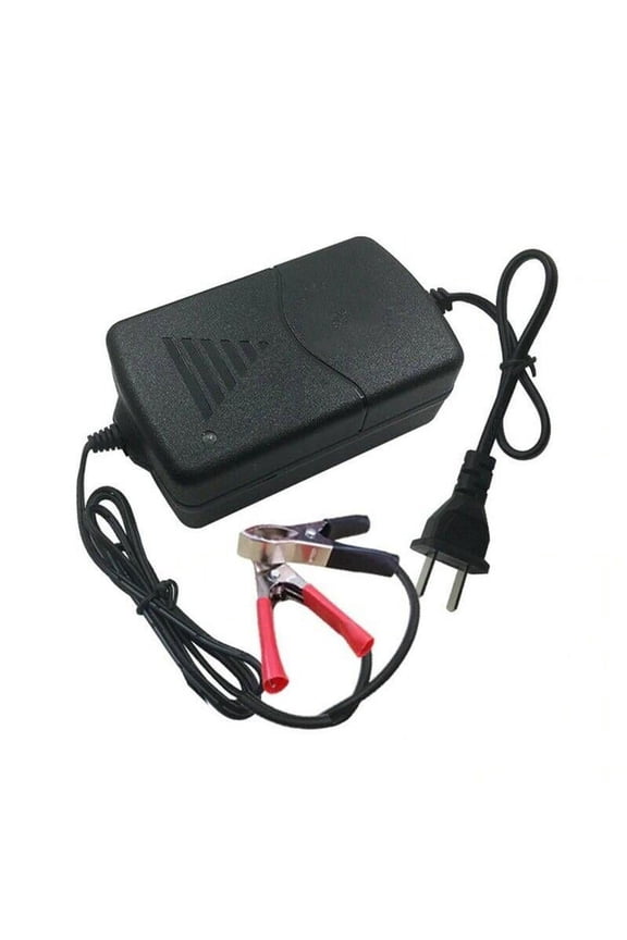 12V Trickle Battery Charger Maintainer for RV, Motorcycle, ATV, Car