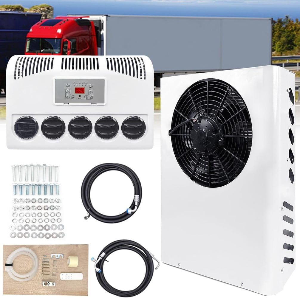 Screw-in Mini-Split Remote Controlled Air Conditioner, White