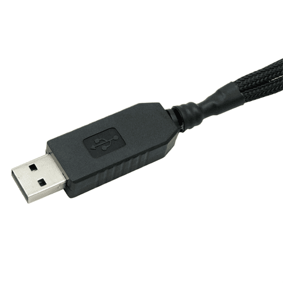 12V USB Fan Power Adapter Cable 1 to 3 Step-Up Power Adapter Cable for 4-Pin PC Cooling Fans