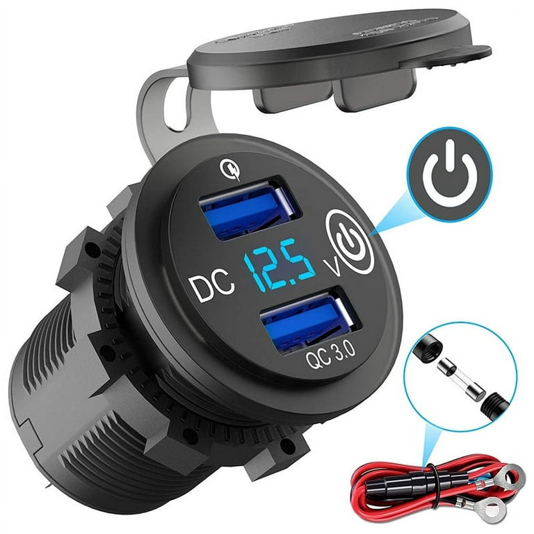 https://i5.walmartimages.com/seo/12V-USB-Outlet-Quick-Charge-3-0-USB-Car-Charger-with-Contact-Switch-and-Voltmeter-for-12V-24V-Motorcycle-Car-Truck_d04ea376-1d1d-4ee6-ba7e-451994074e31.9651f10772d8086c8689903a9fdc0a67.jpeg?odnHeight=768&odnWidth=768&odnBg=FFFFFF