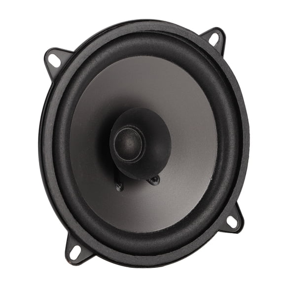 12V Universal Car Audio Speaker, 5" Coaxial, Rugged Magnet, PE Rubber Edge For Long,Lasting Clear Sound
