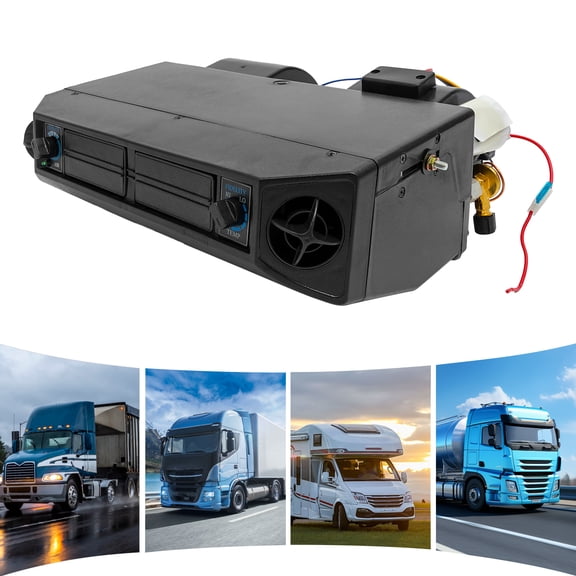 12V Universal Car Under Dash A/C Evaporator Kit Heat And Cool 3 Speed Air Flow