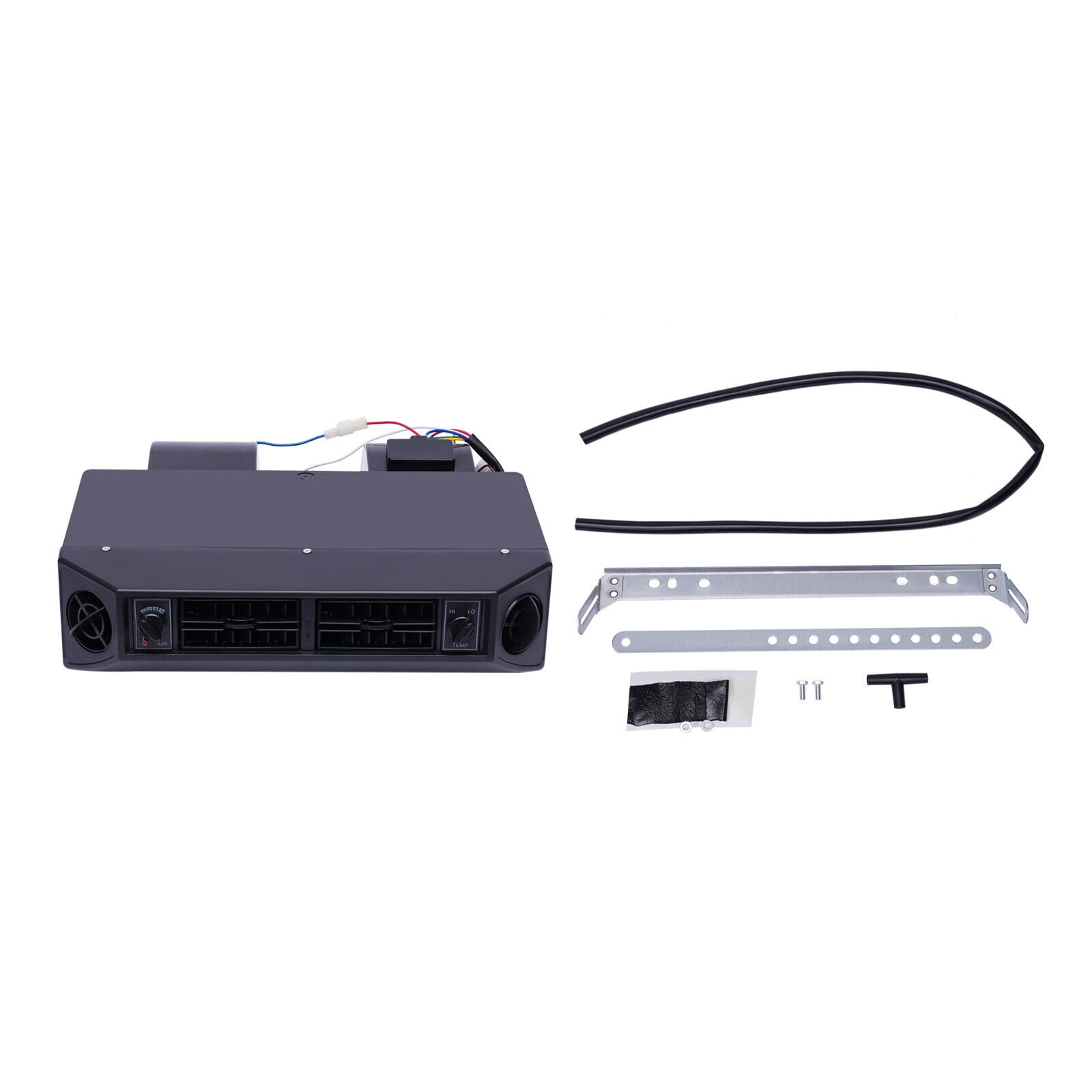 12V Universal Car Under Dash A/C Evaporator Kit Heat & Cool 3 Speed Air Flow US