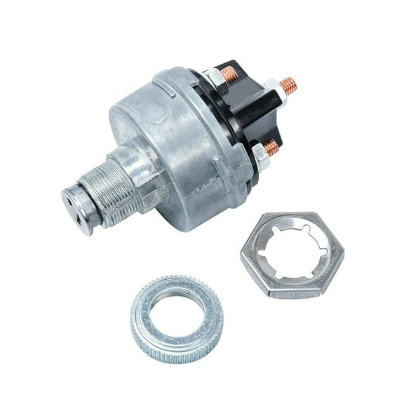 12V Universal Engine Ignition Rotary Switch 2 Keys 4 Position On Off Start ACC