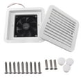 12V Universal Rv Motorhome Mute Roof Cooling Trailer Exhaust Fan