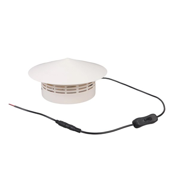 12V Ventilation Exhaust Fan 1600RPM Speed Controllers Quiet Build Inline Duct Fan For Air Exchange Systems