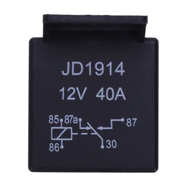 10x 12V Automotive Changeover Relay – 40A 5-Pin SPDT With Diode – Switch Electronics