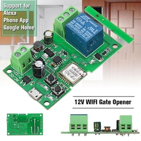 12V WIFI Gate Opener for Alexa Google Home iOS or Android APP EWeLink Control