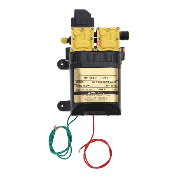 12V Water High Pressure Diaphragm Sprayed Auto Priming Pumps Agricultural