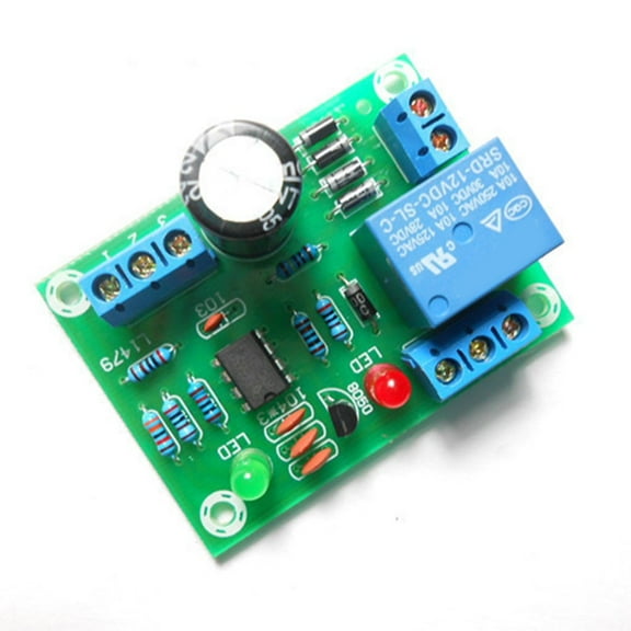12V Water Level Automatic Control Switch Solenoid Valve Motor Pump Relay Board Finished Product