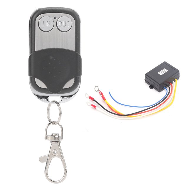 12V Winch Wireless Remote Control Set 434MHz 50ft Long Range Anti