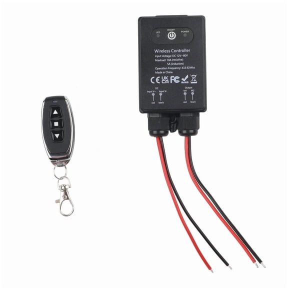 12V Wireless Remote Control Relay Switch Relay for Lights/Motors