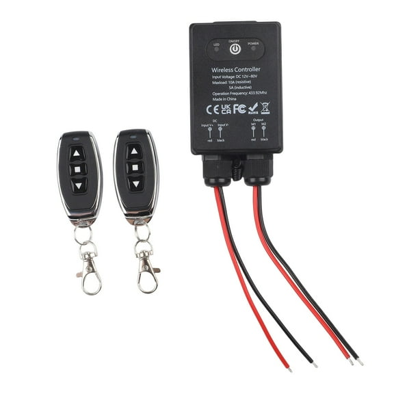 12V Wireless Remote Control Relay Switch Relay for Lights/Motors