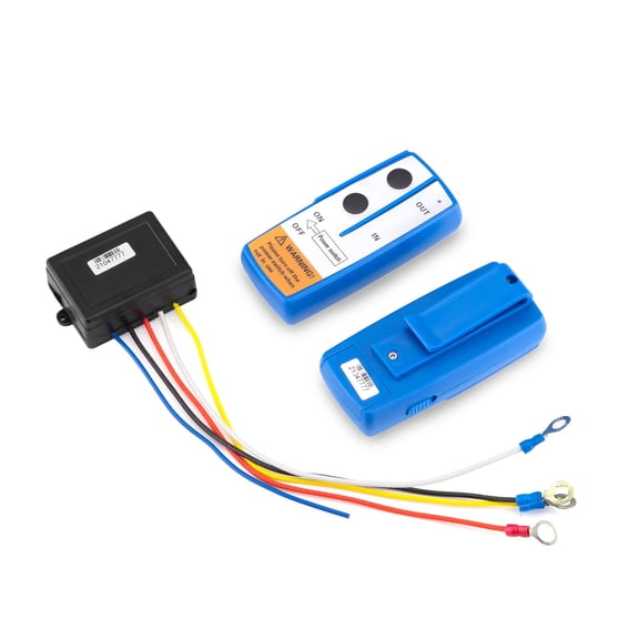 12V Wireless Winch Remote Control Kit Universal Fit 2x Control 1x Receiver