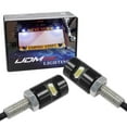 thumbnail image 2 of IJDMTOY 2x White 12-SMD LED License Plate Lights Bolt-On Universal Car SUV Truck 2 of 4