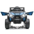 12V kids Ride On Mini UTV, Electric Car with Front LED Lights and Horn