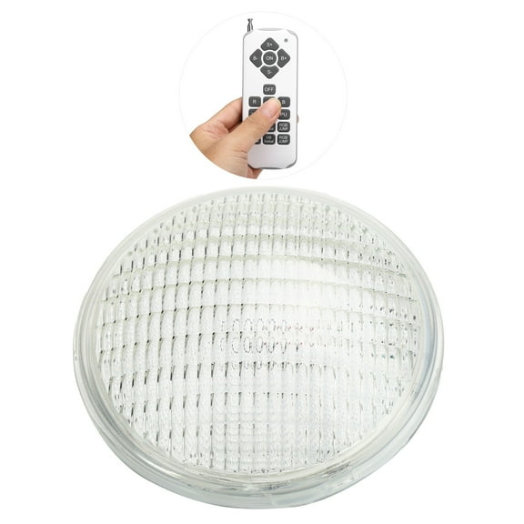 12V thickened glass lamp body + glass lampshade LED swimming pool lamp color embedded thickened glass underwater lamp for Par56 light source 18x18x10cm