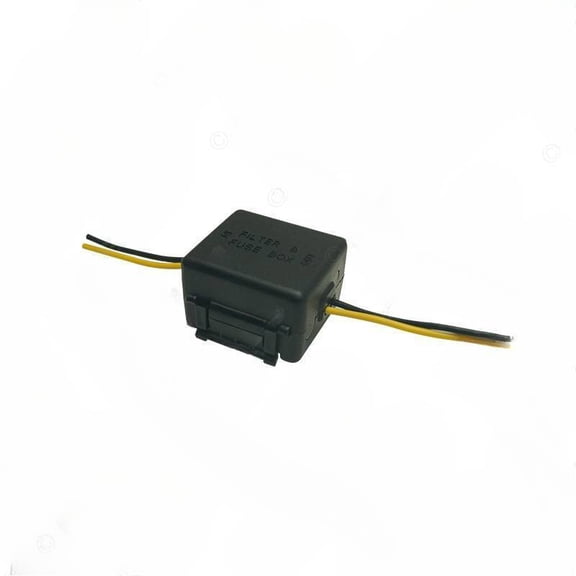 12V universal power filter for all vehicle series, anti-interference and anti flash screen, stable current filter