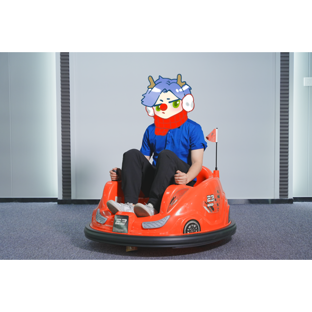 12V10A Bumper Car for Toddlers Age 6+ Years Old, Bumping Car with