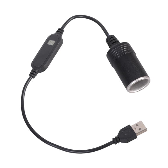 12V1A USB To Car Cigarettes Socket Converters Cable For Electronic Devices