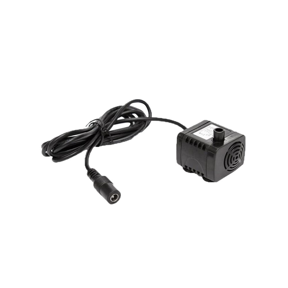 12V250L/H Mini Aquarium Plastic Submersible Waterproof Portable Water