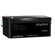 12V300Ah / 12V400Ah LiFePO4 Battery with Built-in BMS, Lithium Rechargeable Battery for RV, Solar, Marine, Home Energy, Off-Grid Applications etc.